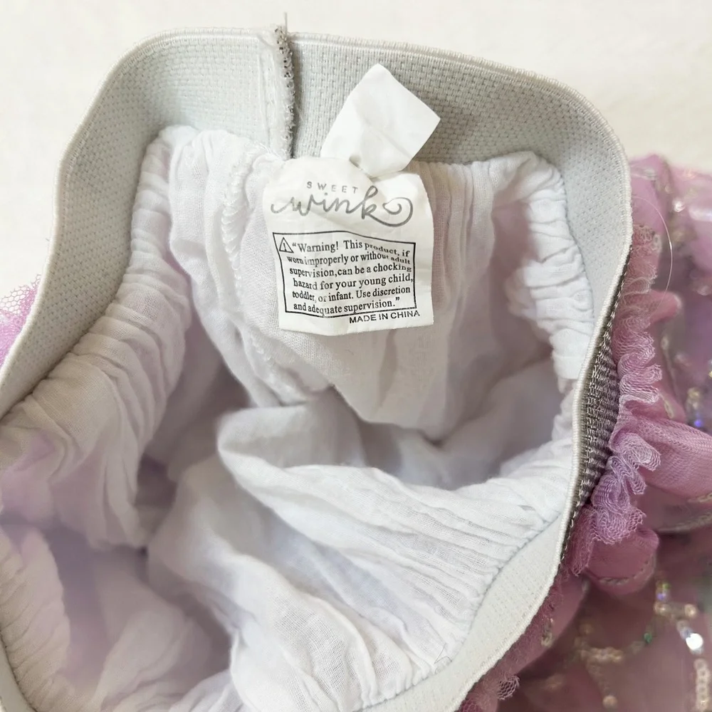 Sweet Wink purple blue Mermaid Tutu - sz 12-24m - Picture 3 of 10